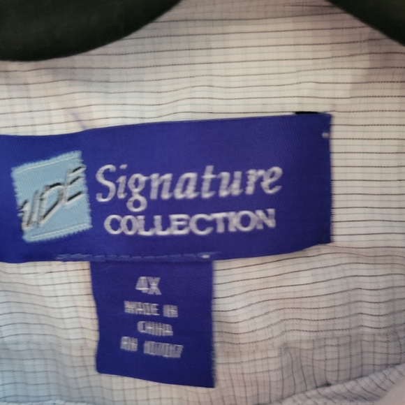 NWOT Big Mens UDE Collection Button Down Sz 4X - Picture 2 of 3